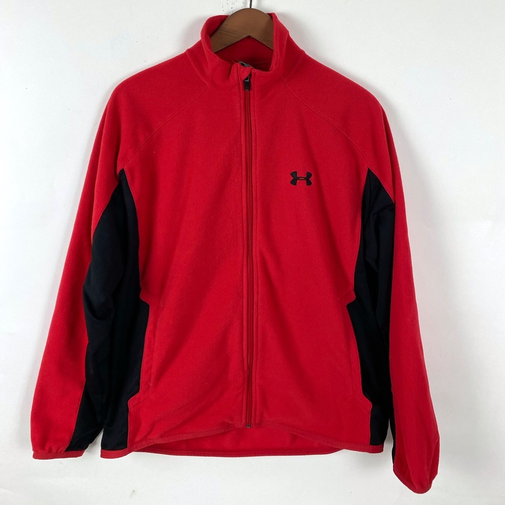 Under Armour Men’s Jacket Red and Black Medium